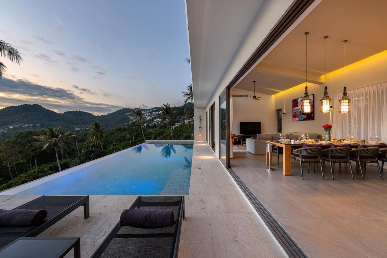 Sunrise View, 4 Bedroom, Infinity Pool, In Bo Phud, Koh Samui Villa *